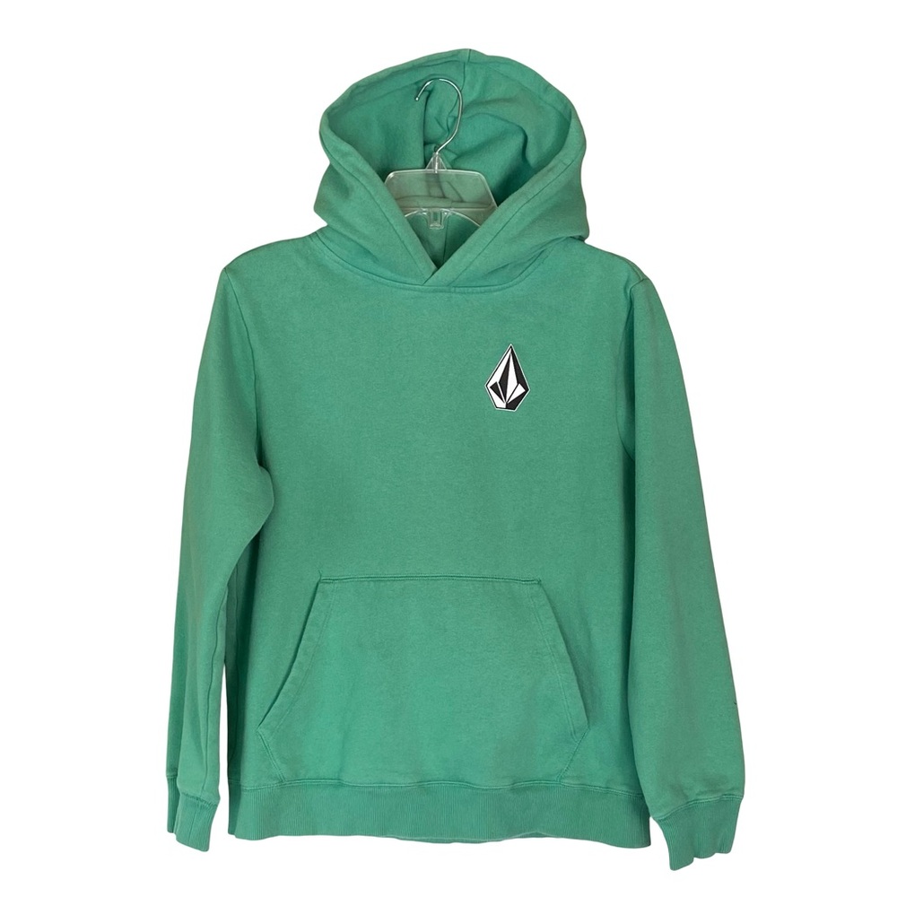 Volcom men’s medium iconic stone aqua green hoodie